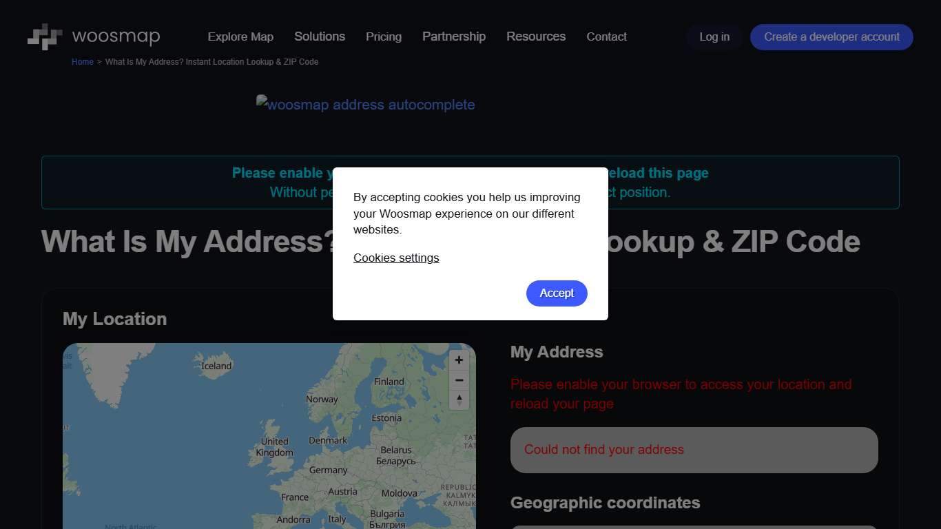 What Is My Address? Instant Location Lookup & ZIP Code